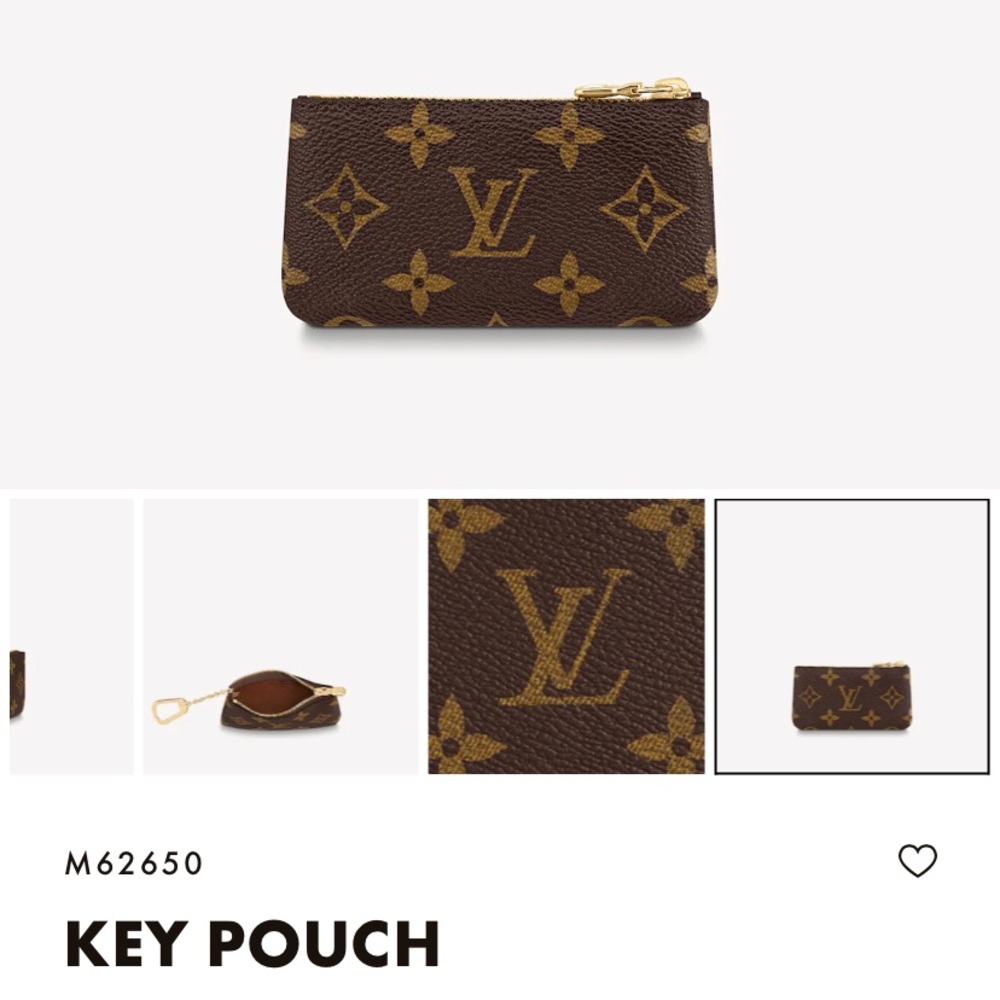 Louis Vuitton key chain pouch